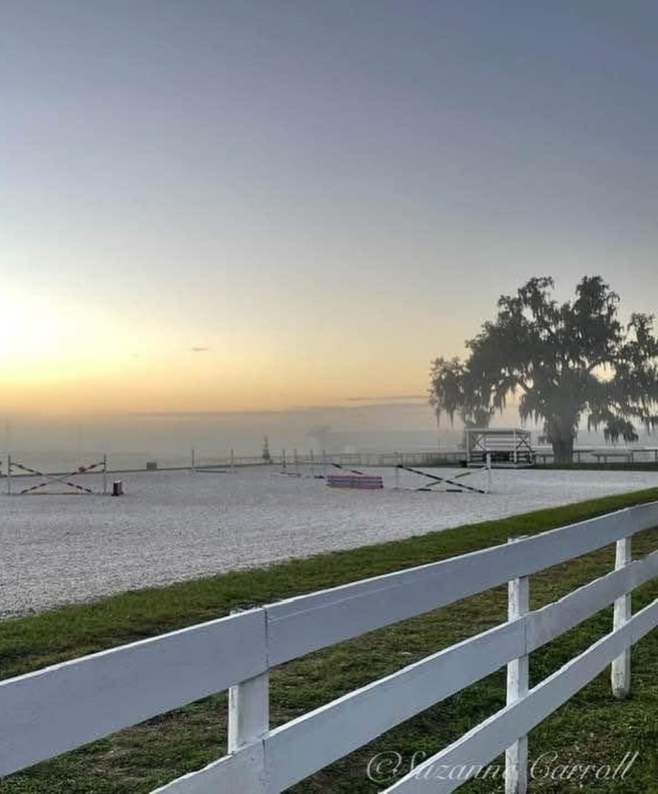 Outdoor Arena at Sunrise
